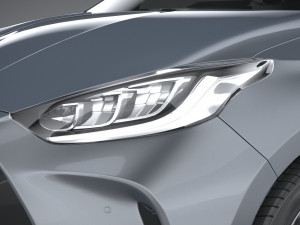 Mazda 2 Hybrid 2022 3D Model