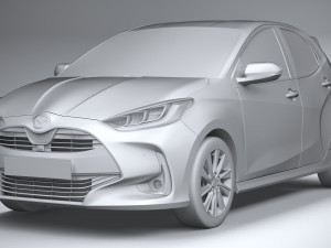 Mazda 2 Hybrid 2022 3D Model