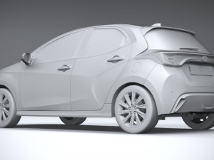 Mazda 2 Hybrid 2022 3D Model