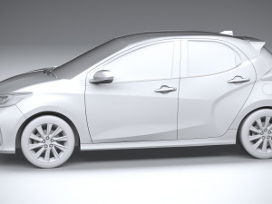 Mazda 2 Hybrid 2022 3D Model