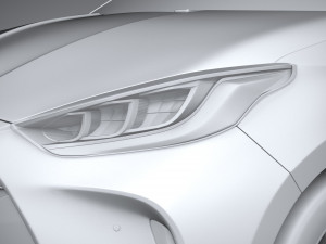 Mazda 2 Hybrid 2022 3D Model