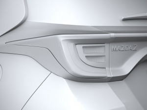 Mazda 2 Hybrid 2022 3D Model