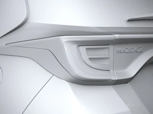 Mazda 2 Hybrid 2022 3D Model