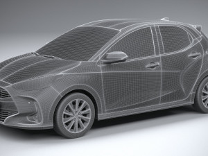 Mazda 2 Hybrid 2022 3D Model
