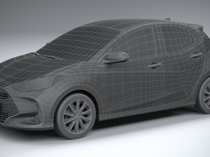 Mazda 2 Hybrid 2022 3D Model