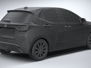 Mazda 2 Hybrid 2022 3D Model