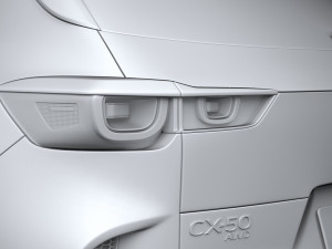 Mazda CX-50 2022 3D Model