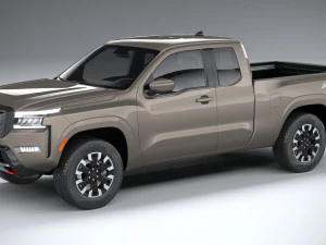 Nissan Frontier Kingcab Pro4x 2022 3D Model
