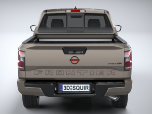 Nissan Frontier Kingcab Pro4x 2022 3D Model