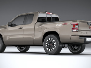 Nissan Frontier Kingcab Pro4x 2022 3D Model
