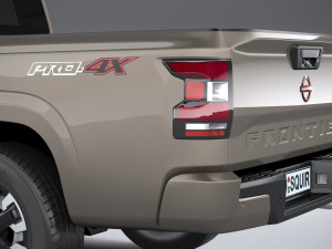 Nissan Frontier Kingcab Pro4x 2022 3D Model