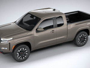 Nissan Frontier Kingcab Pro4x 2022 3D Model