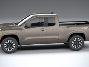 Nissan Frontier Kingcab Pro4x 2022 3D Model