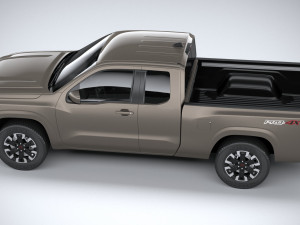 Nissan Frontier Kingcab Pro4x 2022 3D Model