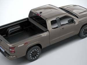 Nissan Frontier Kingcab Pro4x 2022 3D Model