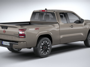 Nissan Frontier Kingcab Pro4x 2022 3D Model