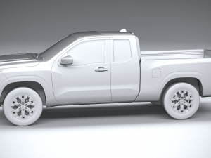 Nissan Frontier Kingcab Pro4x 2022 3D Model