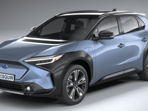 Subaru Solterra 2023 Modello 3D