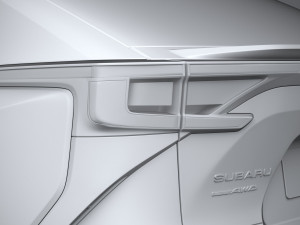 Subaru Solterra 2023 Modello 3D