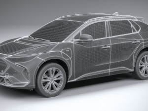 Subaru Solterra 2023 Modello 3D