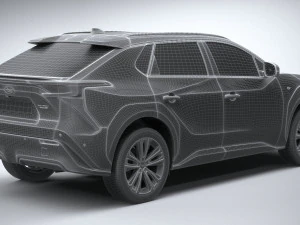 Subaru Solterra 2023 3D Model