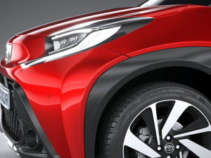 Toyota Aygo X 2022 3D 모델
