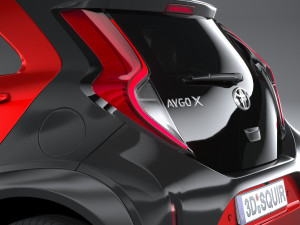 Toyota Aygo X 2022 3D 모델