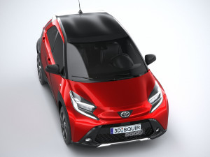 Toyota Aygo X 2022 3D 모델