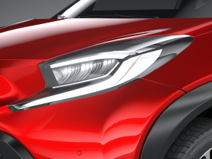 Toyota Aygo X 2022 3D 모델