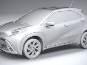 Toyota Aygo X 2022 3D 모델