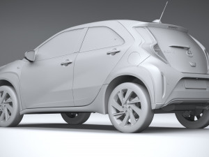 Toyota Aygo X 2022 3D 모델