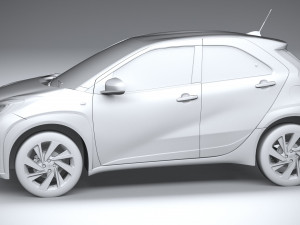 Toyota Aygo X 2022 3D 모델