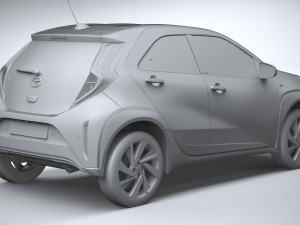 Toyota Aygo X 2022 3D 모델