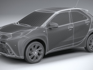 Toyota Aygo X 2022 3D 모델