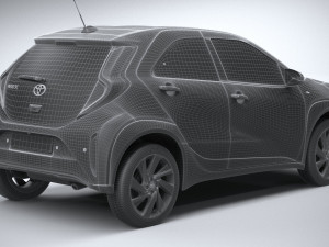 Toyota Aygo X 2022 3D 모델