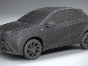 Toyota Aygo X 2022 3D 모델
