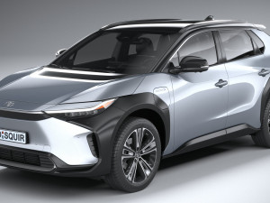 Toyota BZ4X 2023 3D Модель