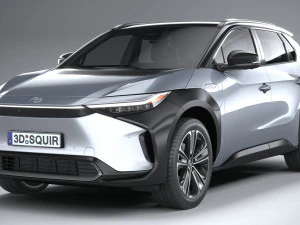 Toyota BZ4X 2023 3D Model