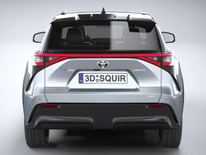 Toyota BZ4X 2023 3D Model
