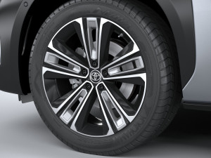 Toyota BZ4X 2023 3D Модель