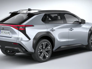 Toyota BZ4X 2023 3D Model
