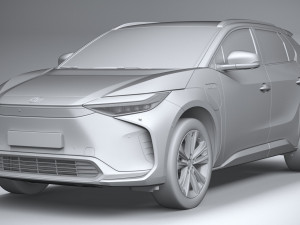 Toyota BZ4X 2023 3D Модель