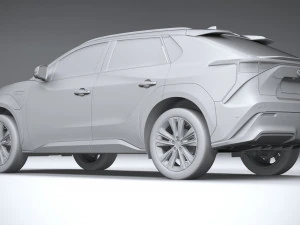 Toyota BZ4X 2023 3D Model