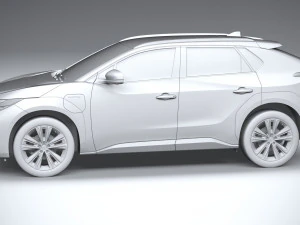 Toyota BZ4X 2023 3D Model
