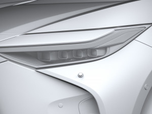 Toyota BZ4X 2023 3D Модель