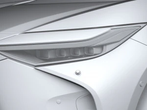Toyota BZ4X 2023 3D Model