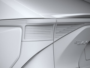 Toyota BZ4X 2023 3D Модель