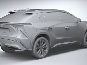 Toyota BZ4X 2023 3D Модель