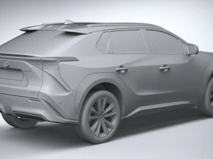 Toyota BZ4X 2023 3D Model