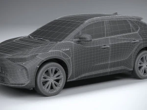 Toyota BZ4X 2023 3D Model